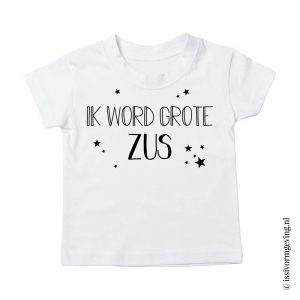 T-shirt grote zus